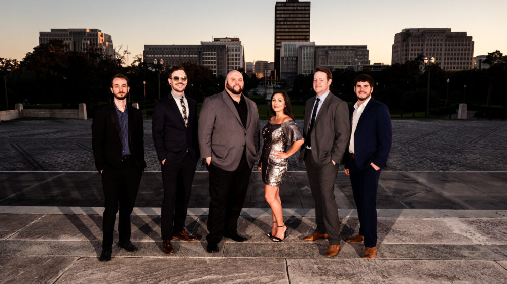 band, capital city soul, band photos, downtown Baton Rouge